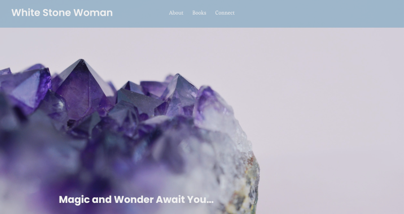 White Stone Woman WebSite